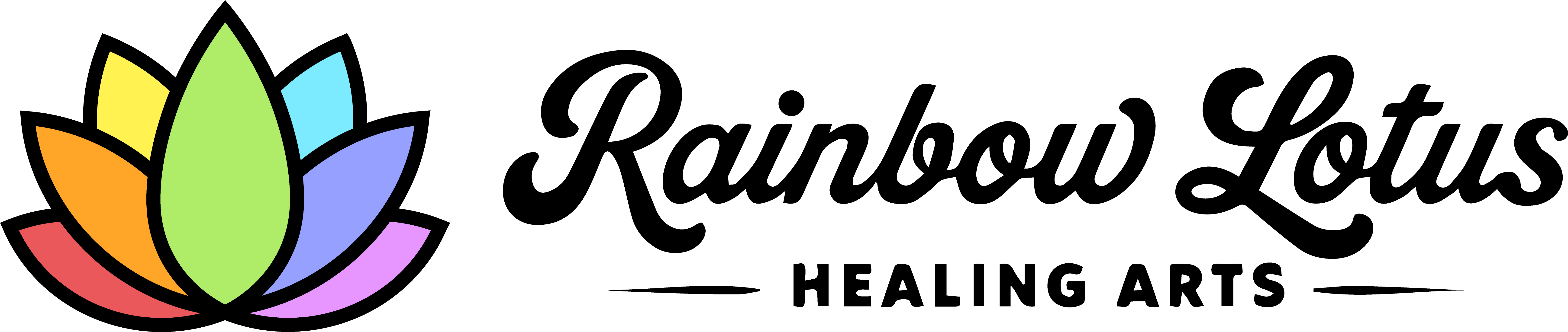 Rainbow Lotus Logo